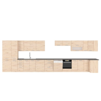 BETRIA, skříňka vysoká 60 DK-210 2F, dub bordeaux