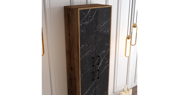 Botník ALFRÉD, vlašský ořech/černá