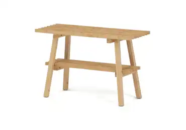 Botník BELQUINZAN, 1 police, masiv bambus, přírodní odstín