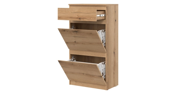 Botník BORROMEO, dub evoke