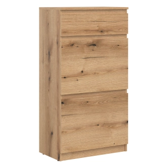 Botník BORROMEO, dub evoke