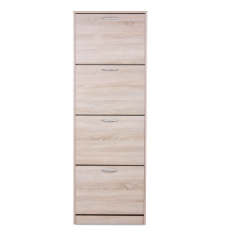 Botník CHATTIS 4 výklopy, dub sonoma