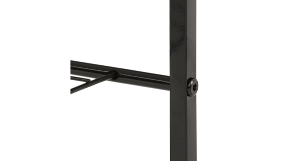 Botník DAMIKO, dekor staré dřevo/černý kov