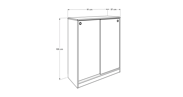 Botník ERINA, dub sonoma