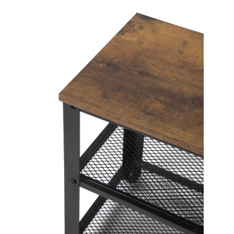 Botník EVINIA, hnědá/černá