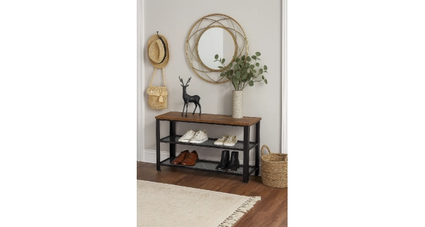 Botník EVINIA, hnědá/černá