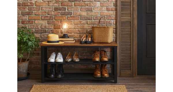 Botník EVINIA, hnědá/černá