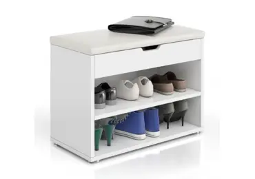 Botník FAZAR S, bílá