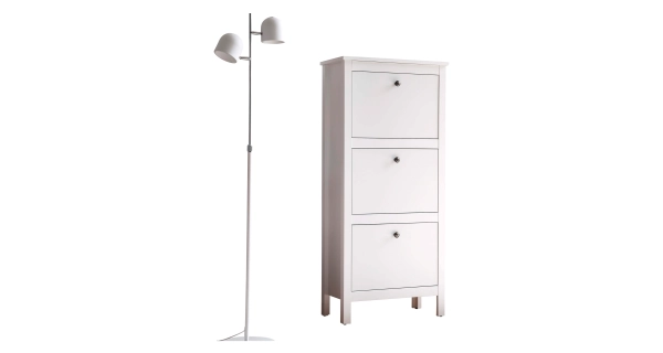 Botník GLOMERATA 3K, bílá