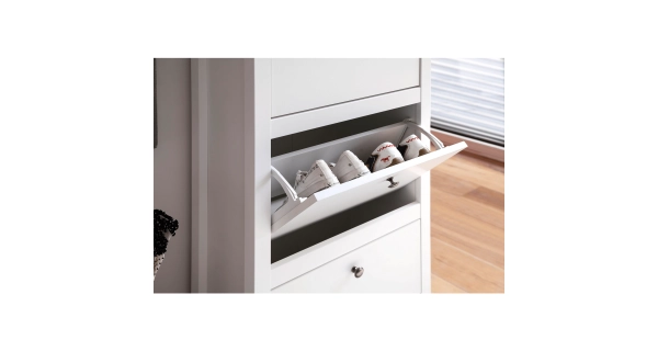 Botník GLOMERATA 3K, bílá