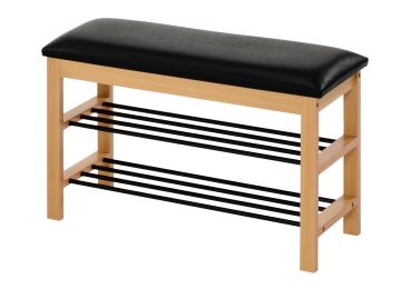 Botník GRENOBLE, přírodní/černá