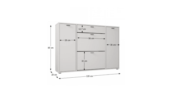 Botník HUNTER, bílý