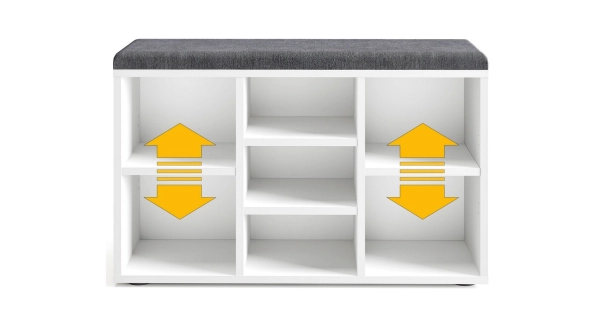 Botník IZO M, bílá