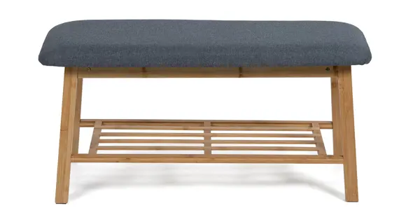 Botník JUMO, přírodní/šedá látka