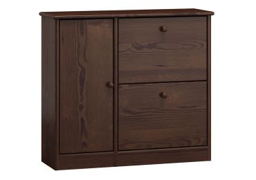 Botník KARUN 18, masiv borovice, moření: ořech