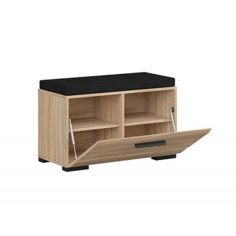 Botník MIRASOL, dub sonoma, 5 let záruka