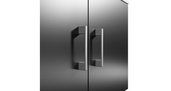 Botník NEJBY MARIANA, bílý/černý DOPRODEJ