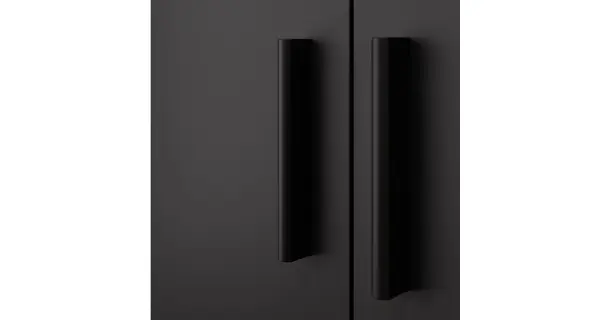 Botník NEJBY STARLY, černá