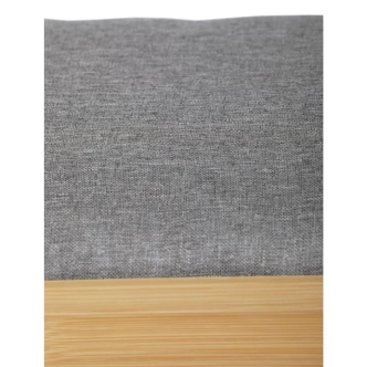 Botník OLI BOTLINK, bambus, šedá látka