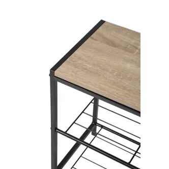 Botník PLENIA, přírodní/černá