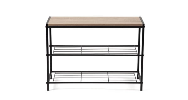 Botník PLENIA, přírodní/černá