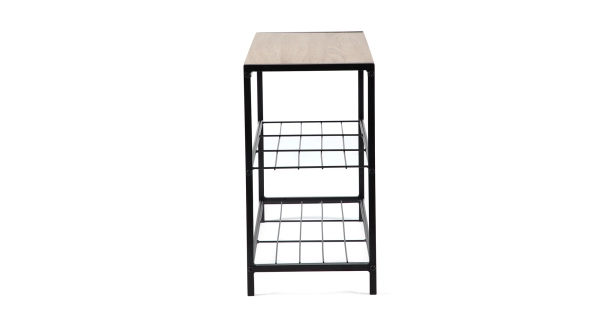 Botník PLENIA, přírodní/černá