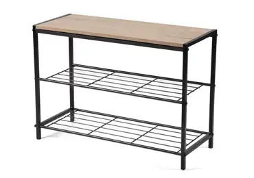 Botník PLENIA, přírodní/černá