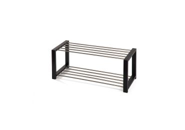 Botník PONZOR 2, černá/kov