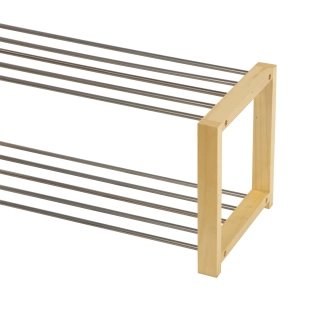 Botník PONZOR 2, přírodní/kov