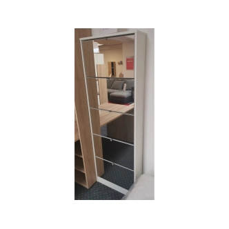 Botník SG15 - 2 se zrcadlem, bílá