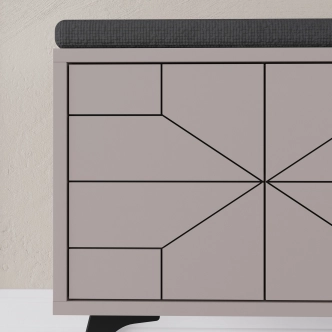 Botník WALTRON, mocca