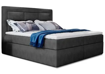 Boxspring KORBELA 05 180x200, šedá látka