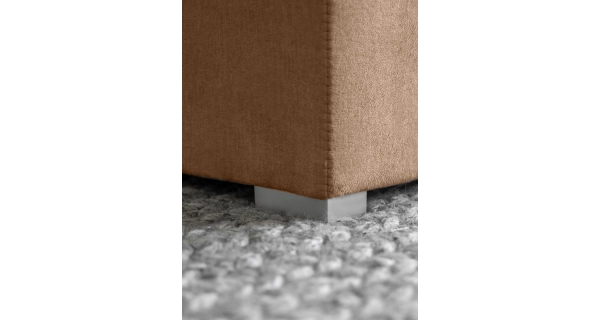 Boxspring KORBELA 10 160x200, světle hnědá látka
