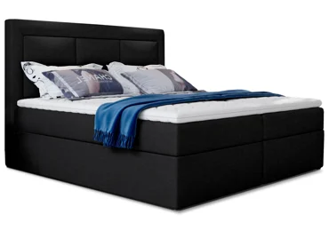 Boxspring KORBELA 20 140x200, černá látka