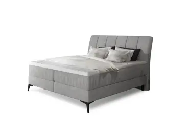 Boxspring PLANIFLORA 11 180x200, šedá látka