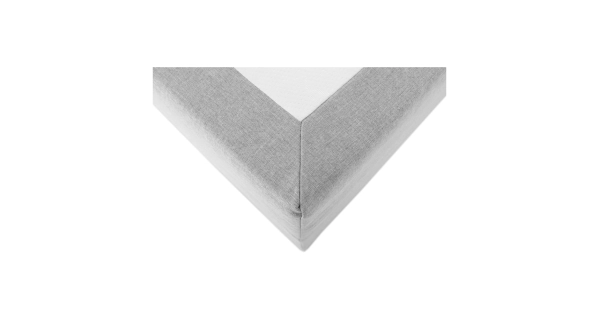 Boxspring SINGULARIS 120x200 cm, světle šedá