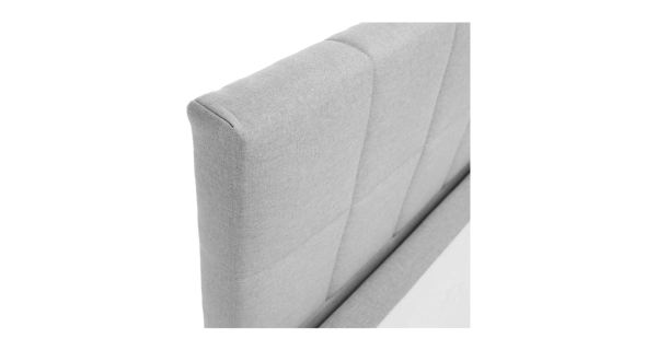 Boxspring SINGULARIS 140x200 cm, světle šedá