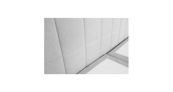 Boxspring SINGULARIS 160x200 cm, světle šedá