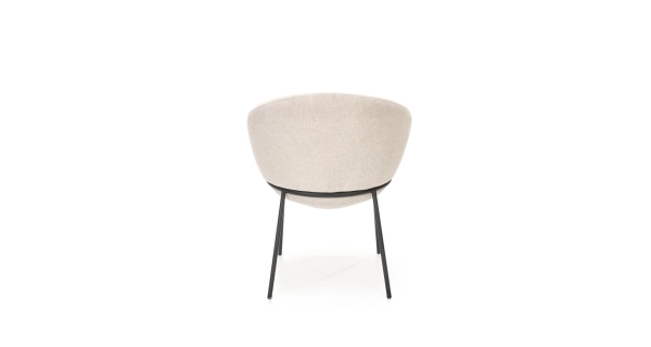 Čalouněná jídelní židle JANNU, béžová