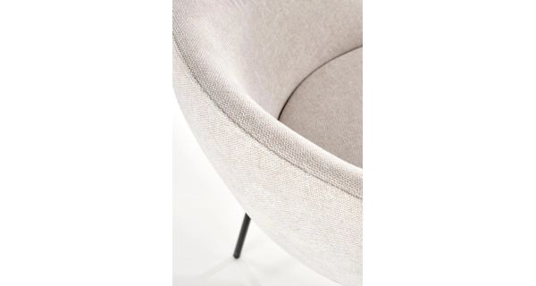 Čalouněná jídelní židle JANNU, béžová