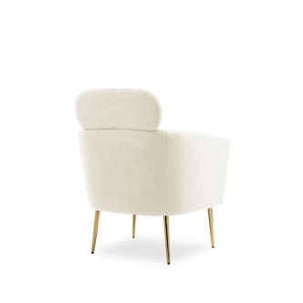 Čalouněné křeslo NANGA, krémové