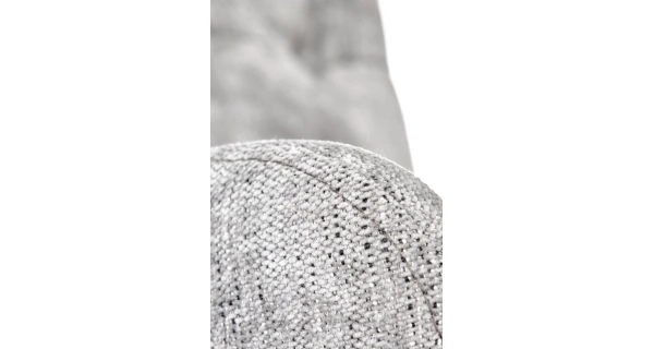 Čalouněné otočné křeslo VERMILLION, šedé