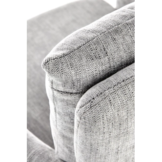 Čalouněné otočné křeslo VERMILLION, šedé