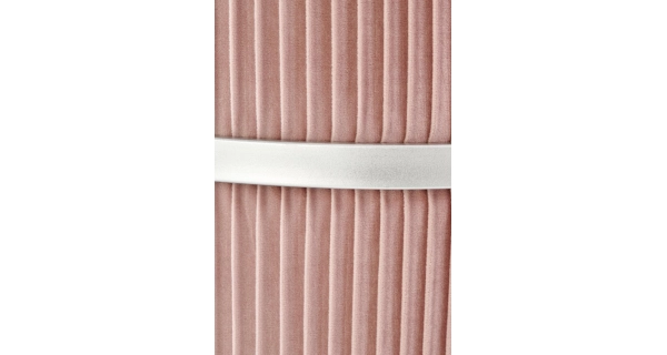 Čalouněný taburet TAVAN, růžový