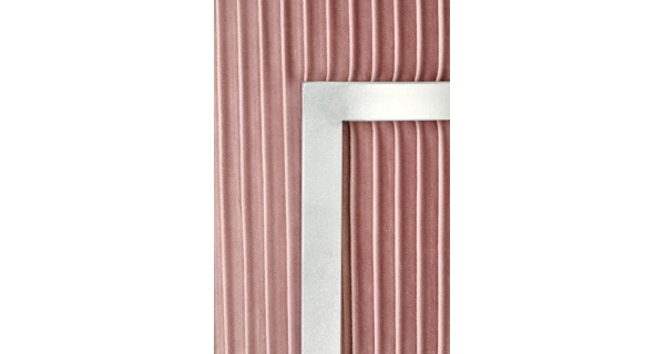 Čalouněný taburet TAVAN, růžový