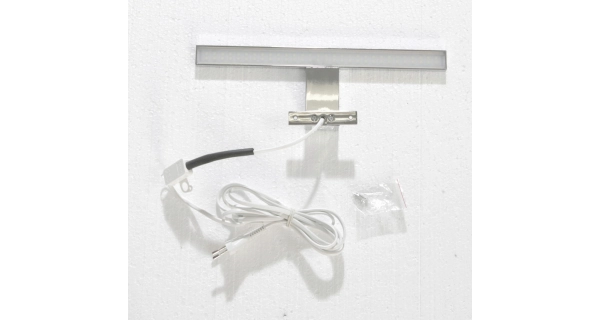 CANELU koupelnová horní skříňka se zrcadlem a osvětlením,tm.šedý beton/old-wood vintage,5 let záruka