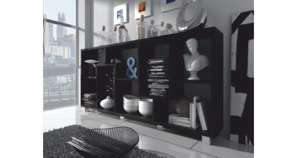 CHAD regál, černá