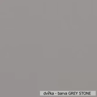 CHANIE, skříňka dolní D1D 50, korpus: bílý, barva: grey stone