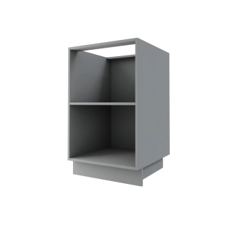 CHANIE, skříňka dolní D1D 50, korpus: grey, barva: white