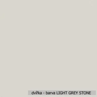 CHANIE, skříňka dolní D3A 90, korpus: bílý, barva: light grey stone